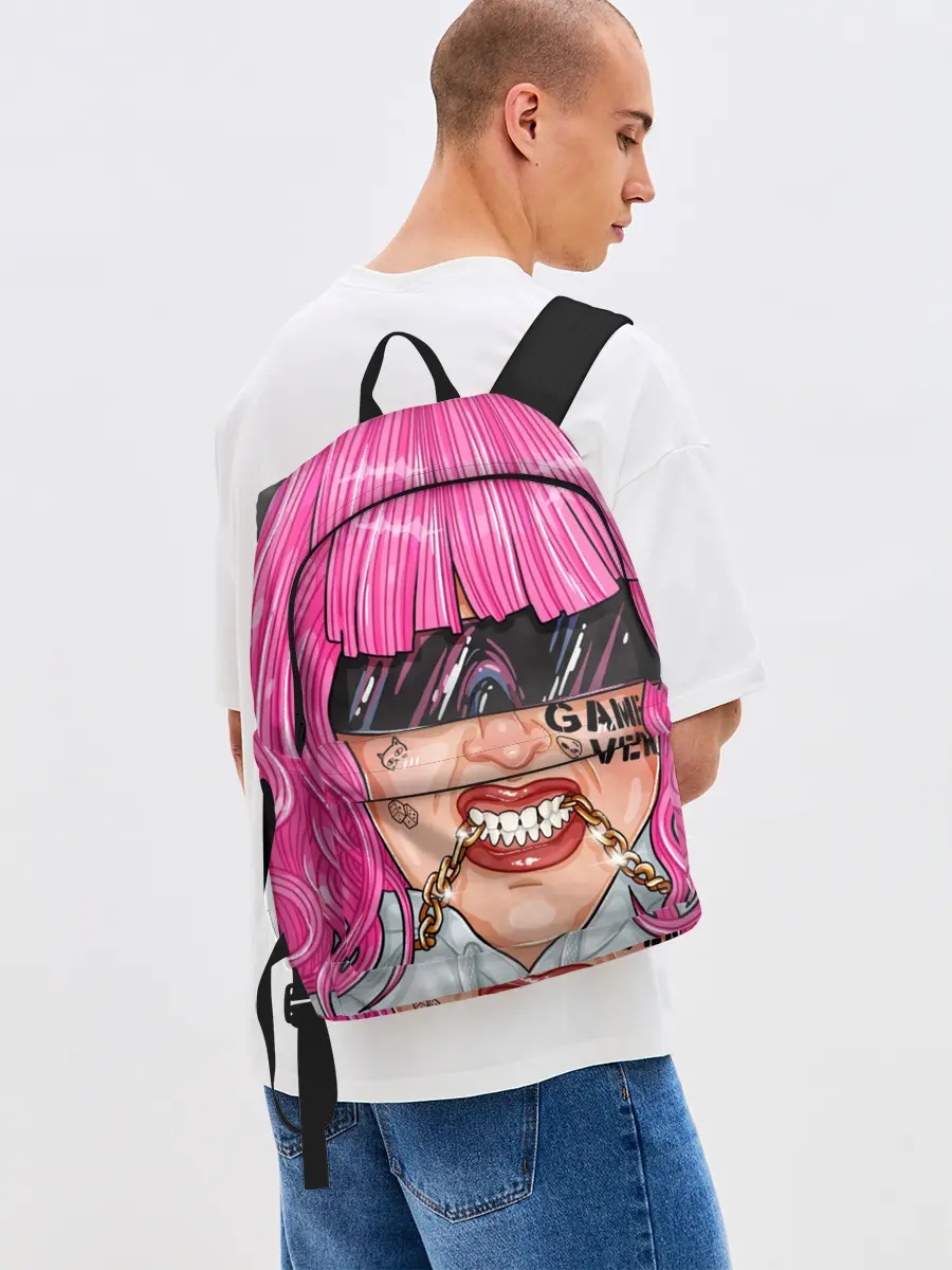 Рюкзак джинсовый / МС КИСУЛЯ 3D