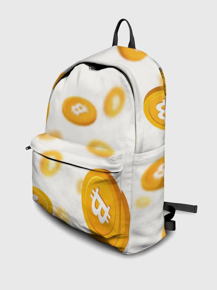 Рюкзак джинсовый / BITCOIN КРИПТОВАЛЮТА | CRYPTOCURRENCIES