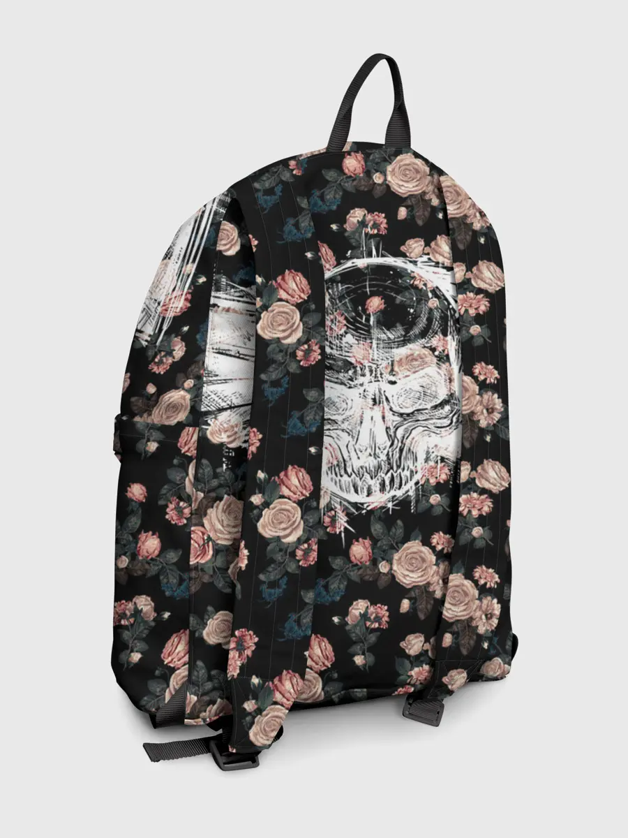 Рюкзак джинсовый / Death and roses