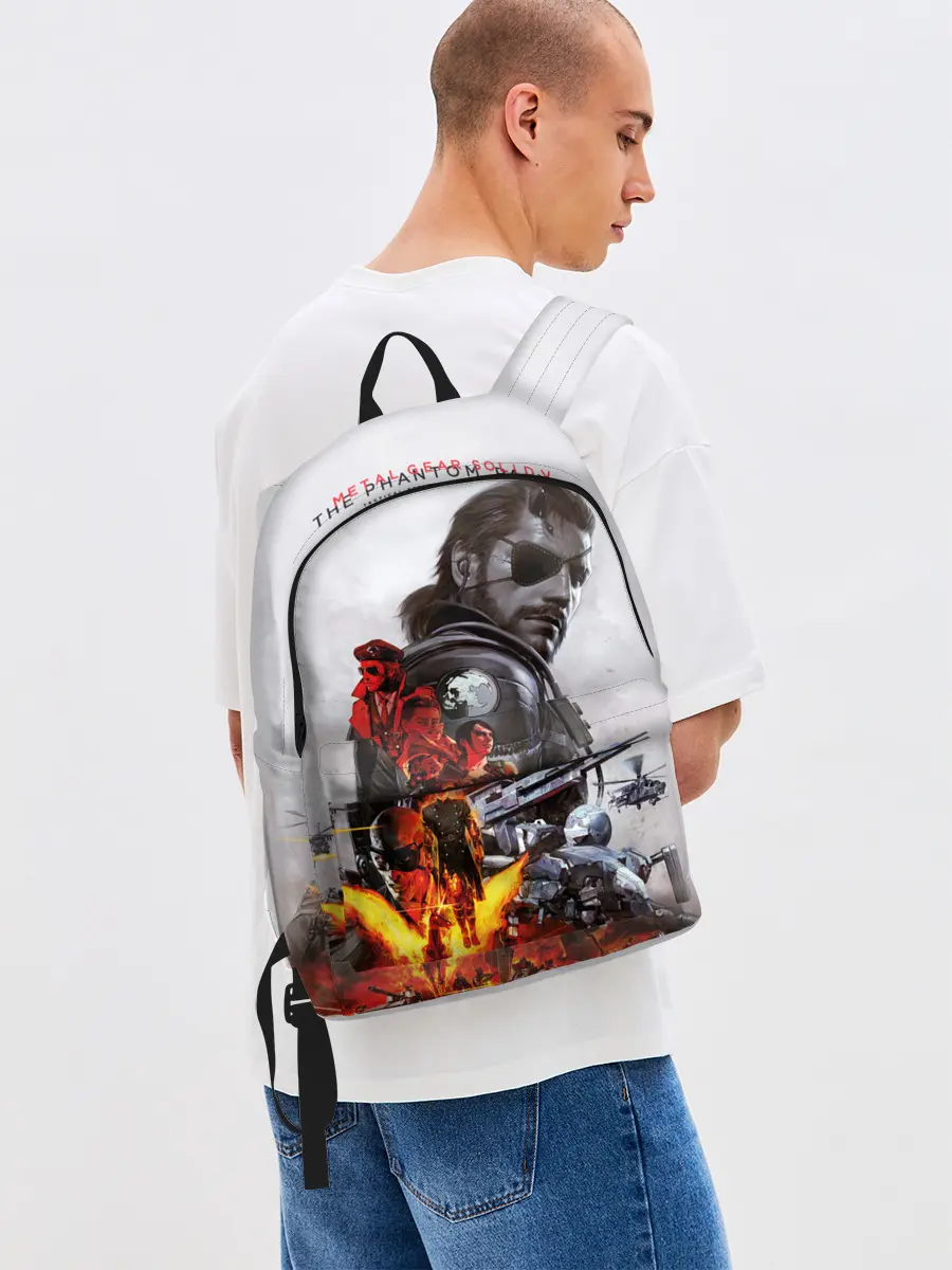 Рюкзак джинсовый / Metal Gear