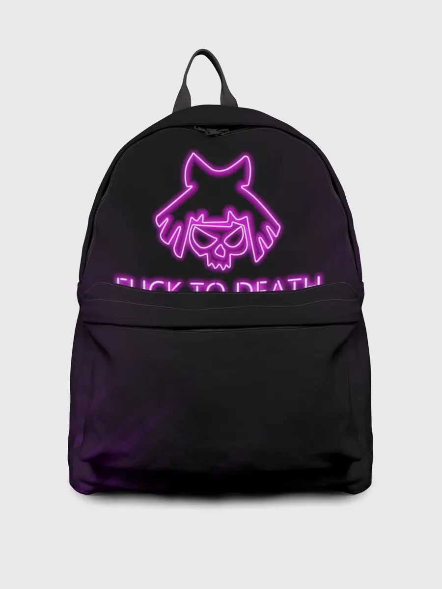 Рюкзак джинсовый / FUCK TO DEATH