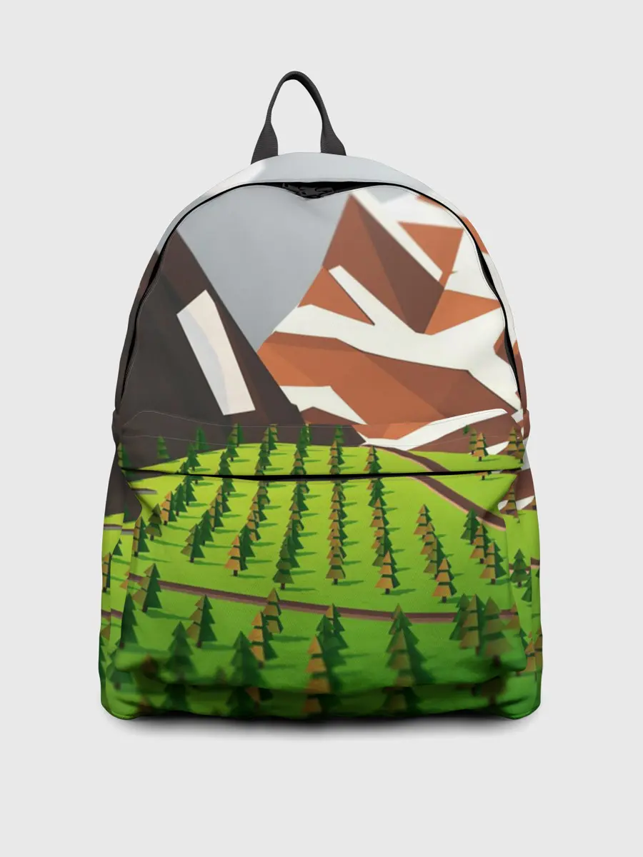 Рюкзак джинсовый / Горы