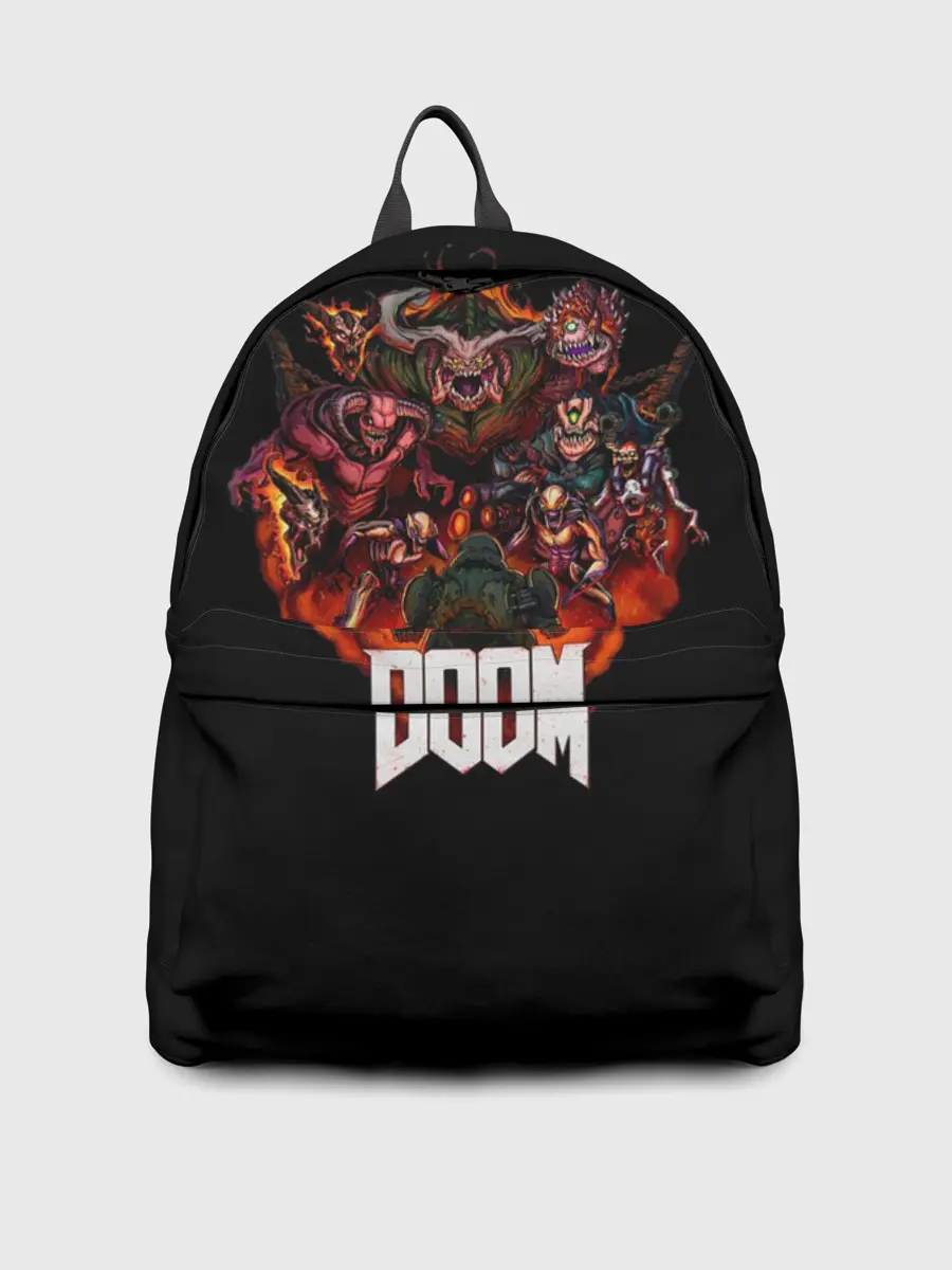 Рюкзак джинсовый / Doom