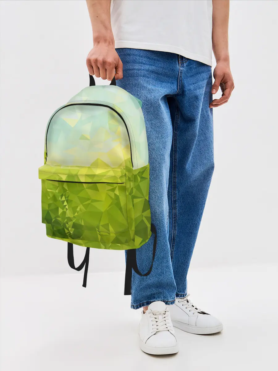 Рюкзак джинсовый / Природная Абстракция