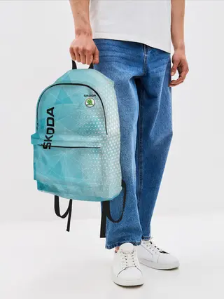 Рюкзак джинсовый / SKODA