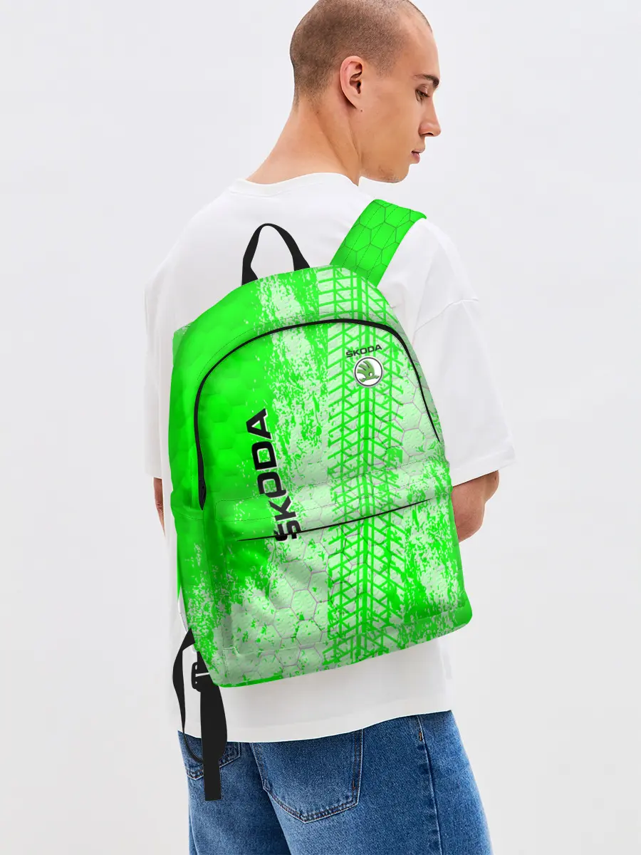 Рюкзак джинсовый / SKODA