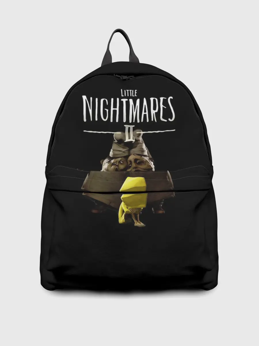 Рюкзак джинсовый / Little Nightmares 2 близнецы