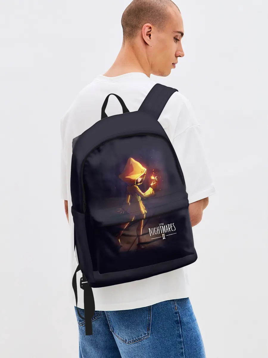 Рюкзак джинсовый / Little Nightmares 2. Шестая.