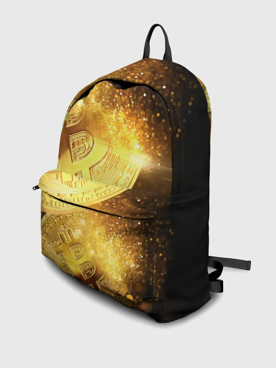 Рюкзак джинсовый / БИТКОИН ЗОЛОТО | BITCOIN GOLD