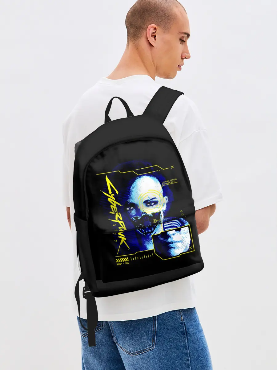 Рюкзак джинсовый / Cyberpunk 2077 Judy