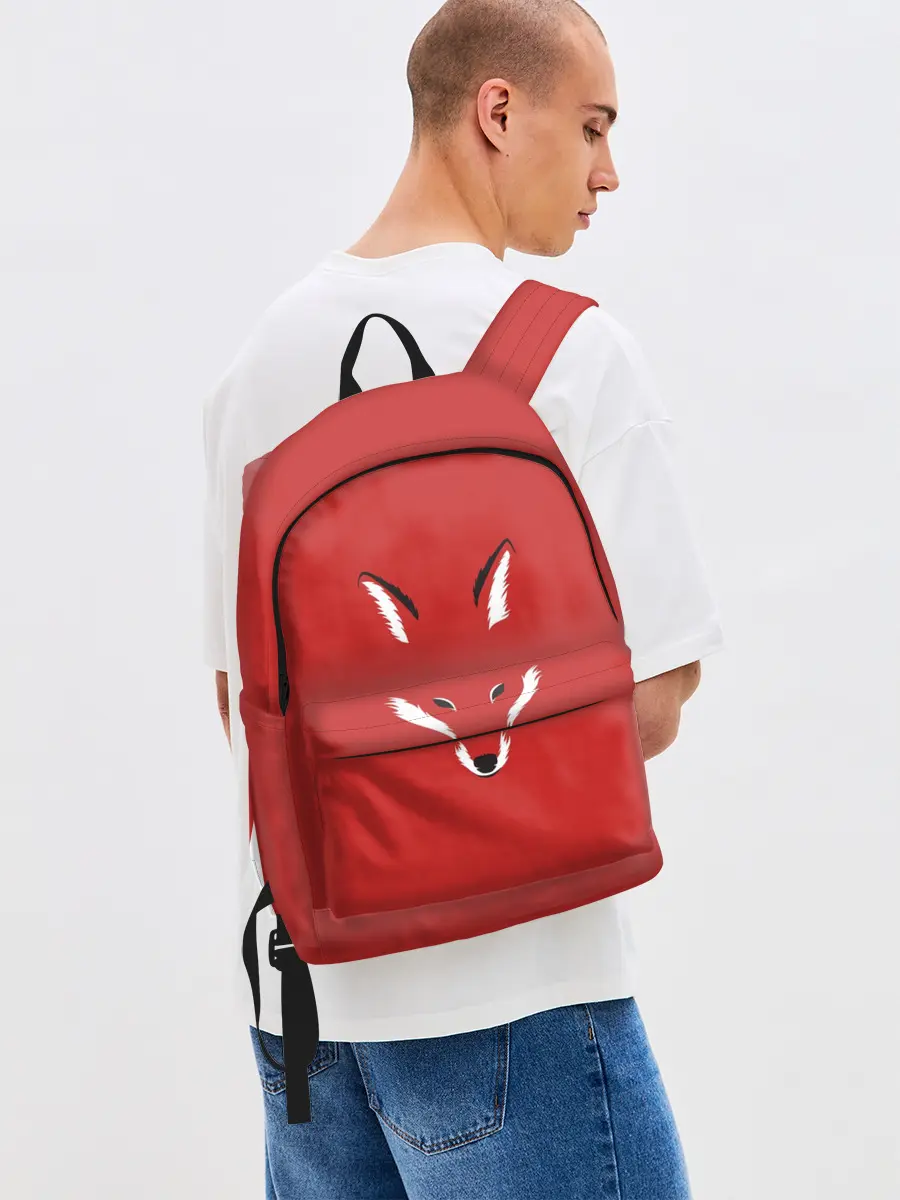 Рюкзак джинсовый / Fox minimalism