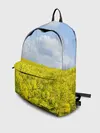 Рюкзак джинсовый / Желтый цвет весны