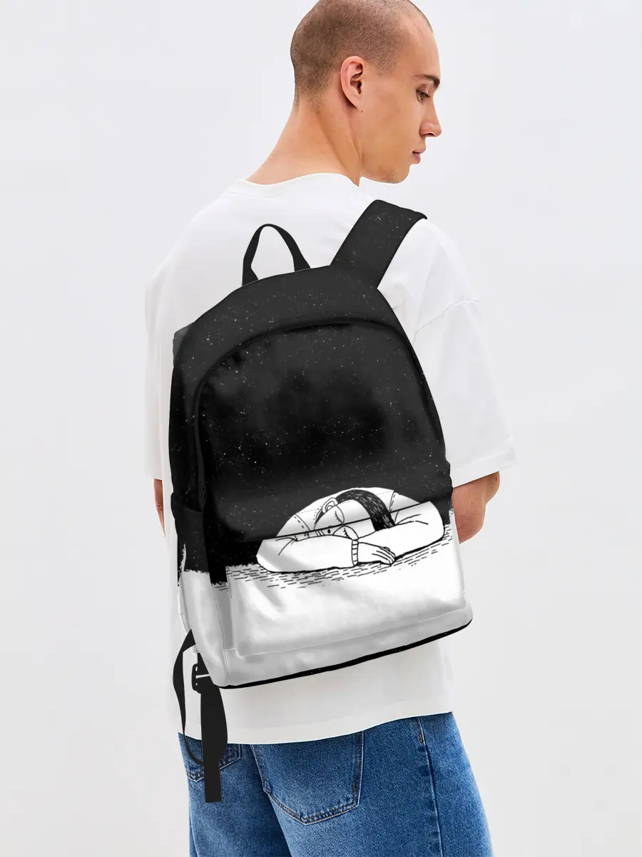 Рюкзак джинсовый / Космический сон