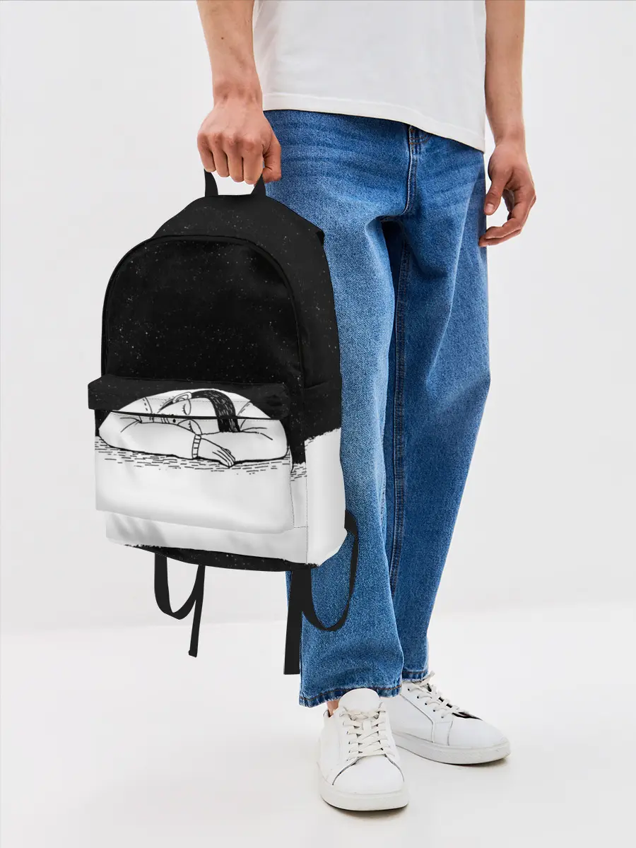 Рюкзак джинсовый / Космический сон