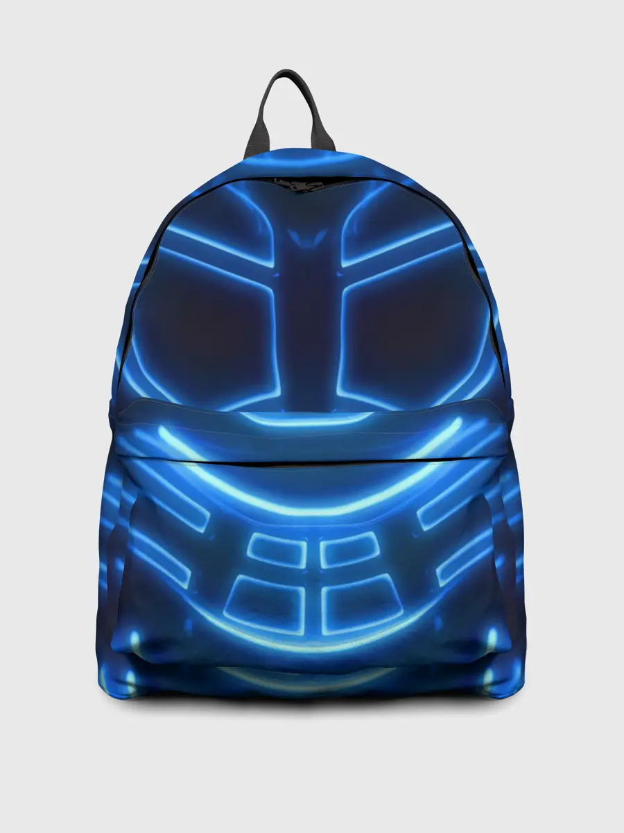 Рюкзак джинсовый / Неоновая броня | Neon Armor