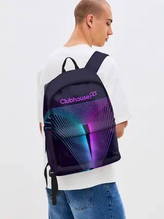 Рюкзак джинсовый / clubhouse