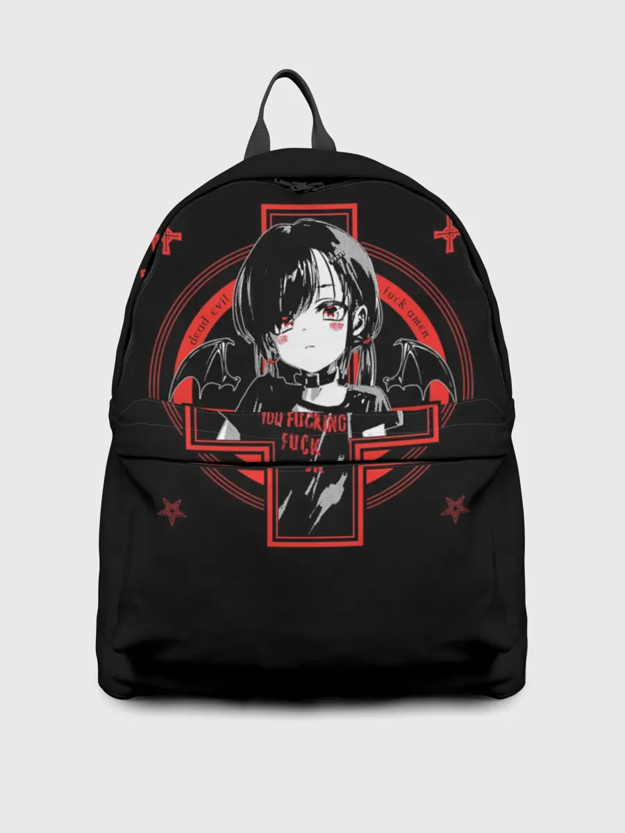 Рюкзак джинсовый / SATANIC