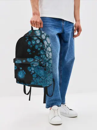 Рюкзак джинсовый / Лёд