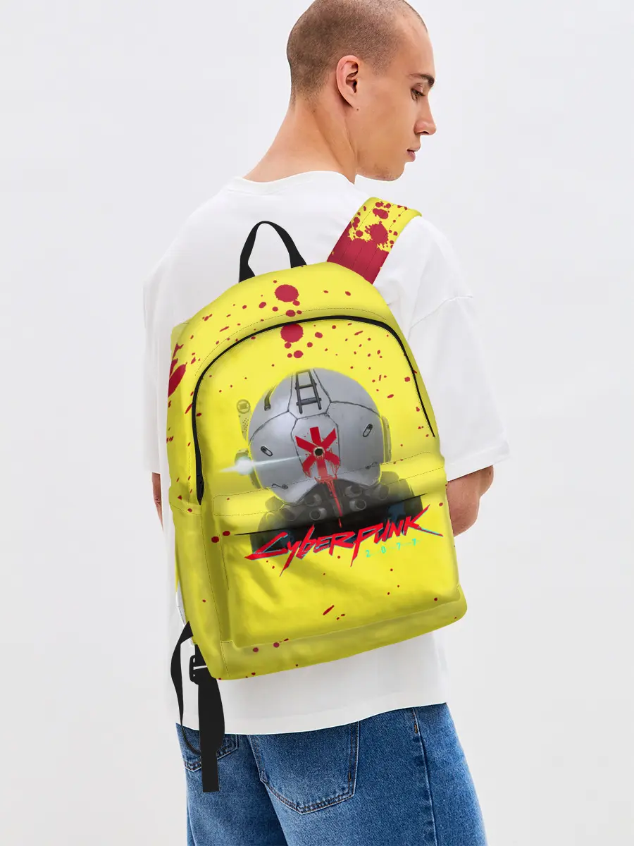 Рюкзак джинсовый / TRAUMA TEAM Cyberpunk 2077