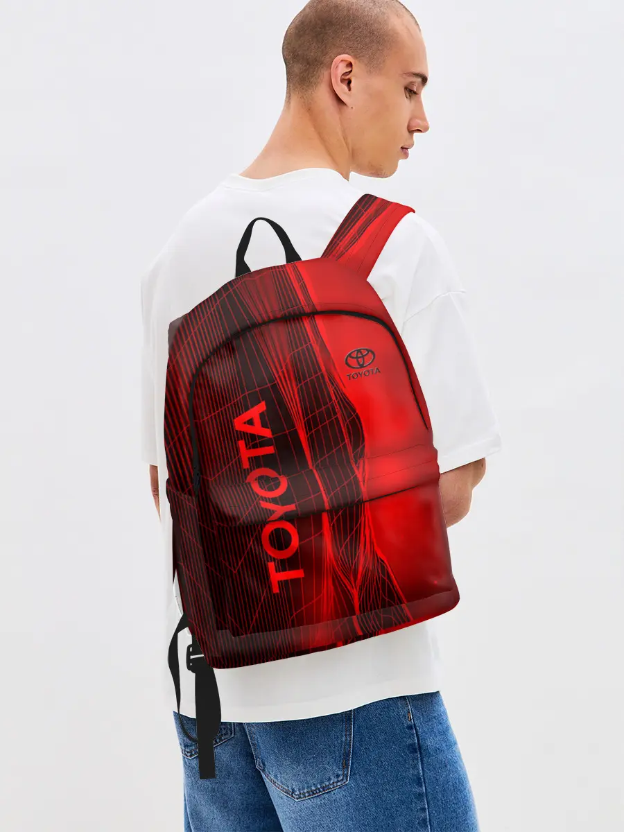 Рюкзак джинсовый / Toyota