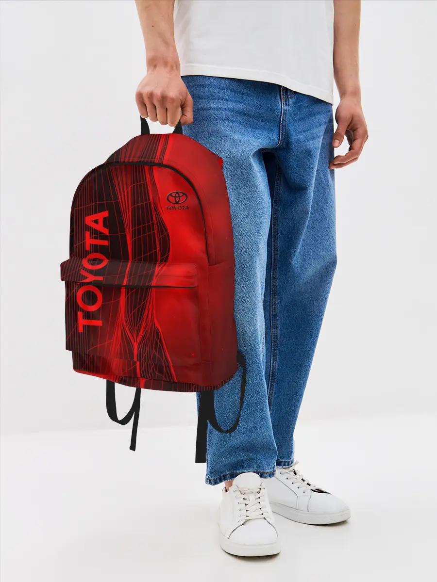 Рюкзак джинсовый / Toyota