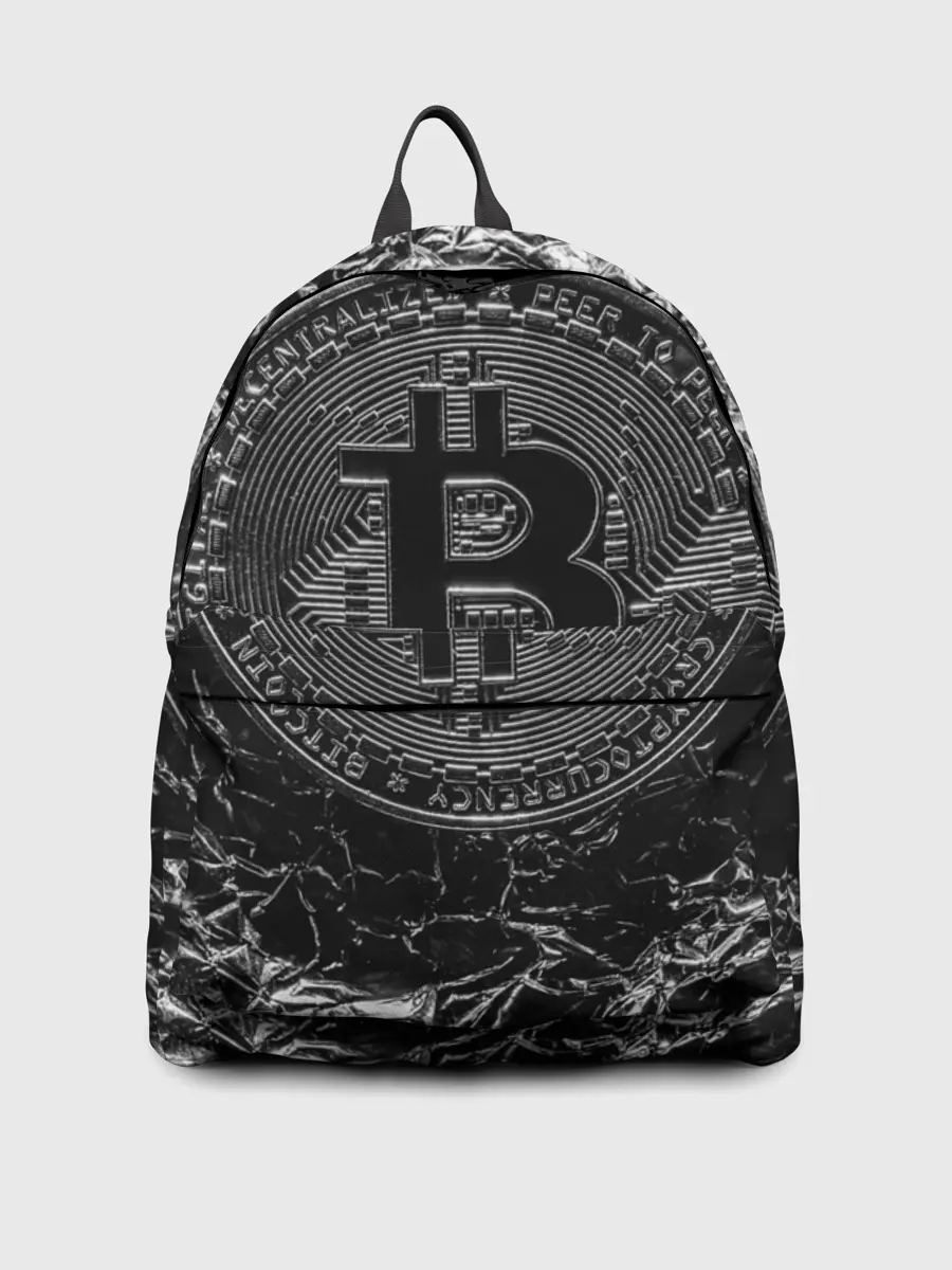 Рюкзак джинсовый / БИТКОИН | BITCOIN