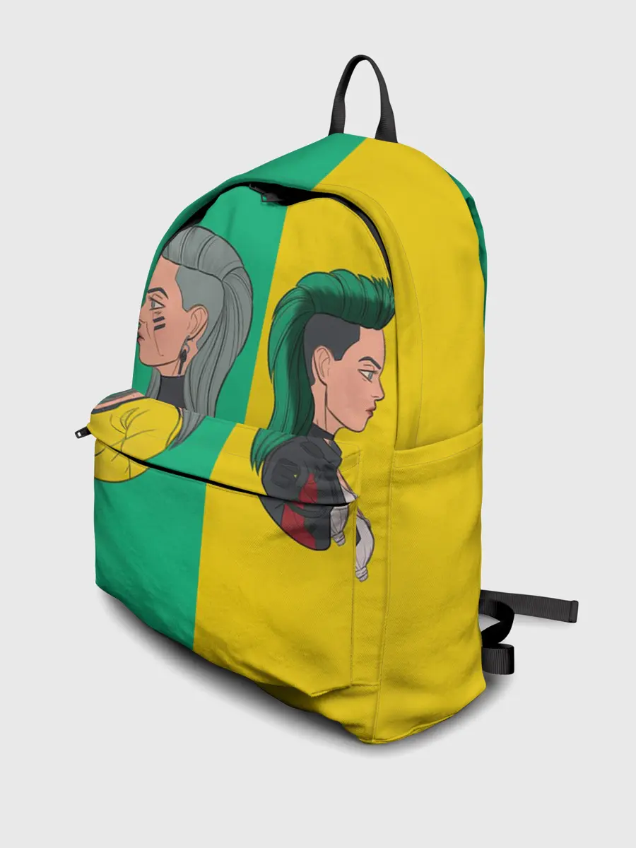 Рюкзак джинсовый / Бестия