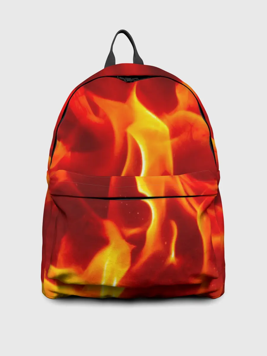 Рюкзак джинсовый / Пламенный