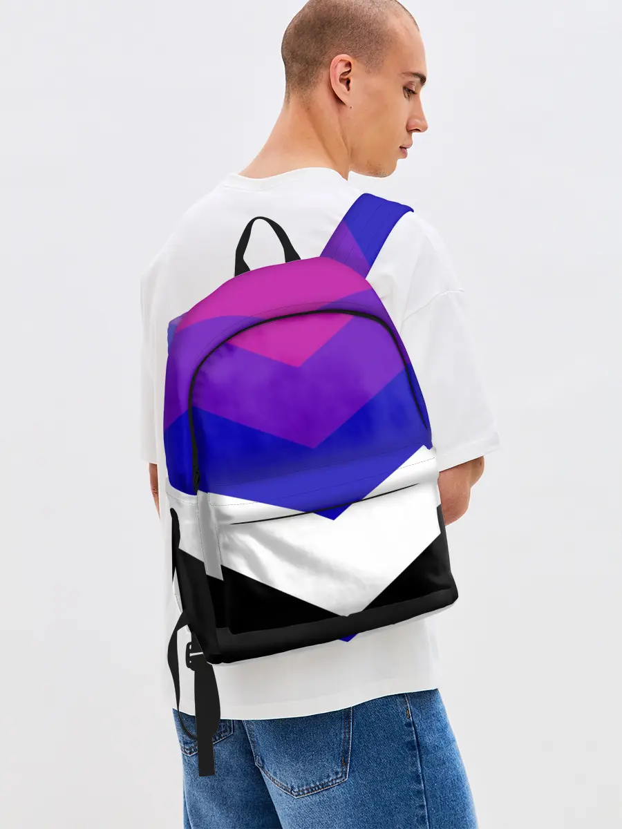 Рюкзак джинсовый / Полосы