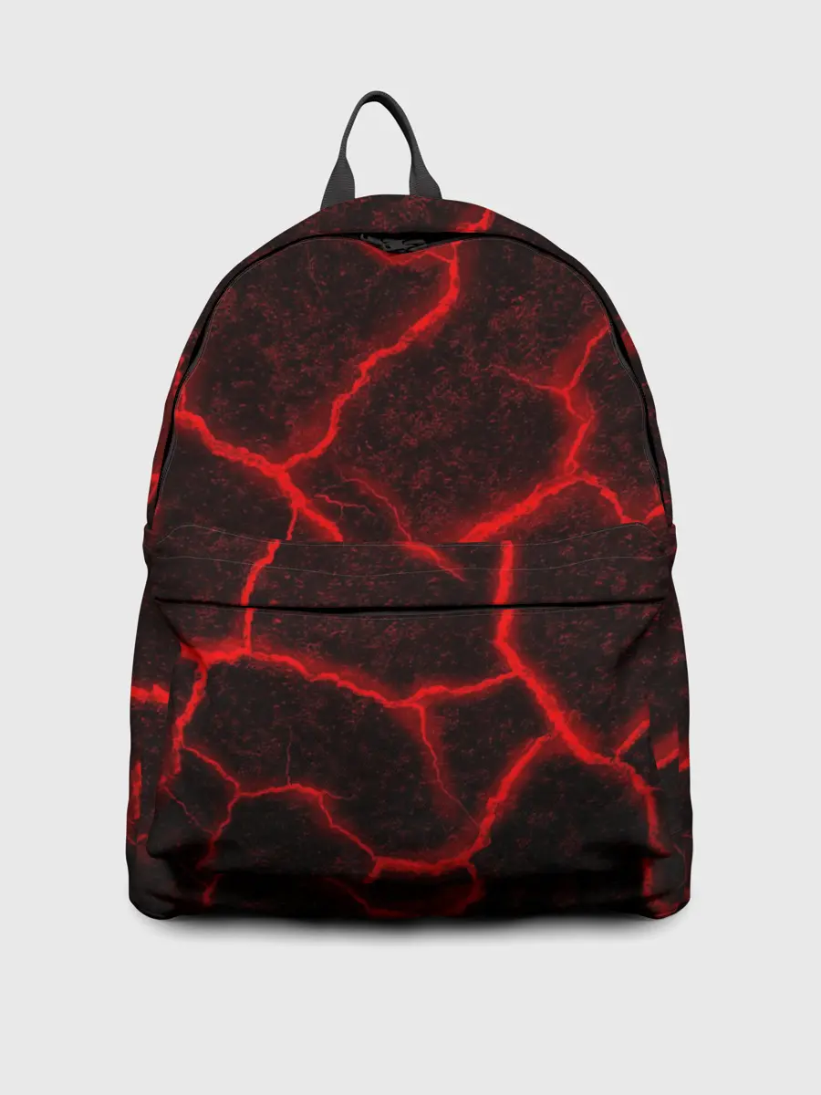 Рюкзак джинсовый / ЛАВА | ЛАВОВЫЕ ТРЕЩИНЫ | LAVA