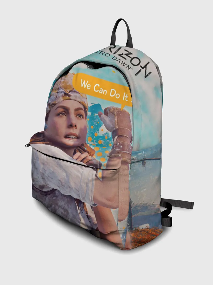 Рюкзак джинсовый / HZD | We Can Do It!