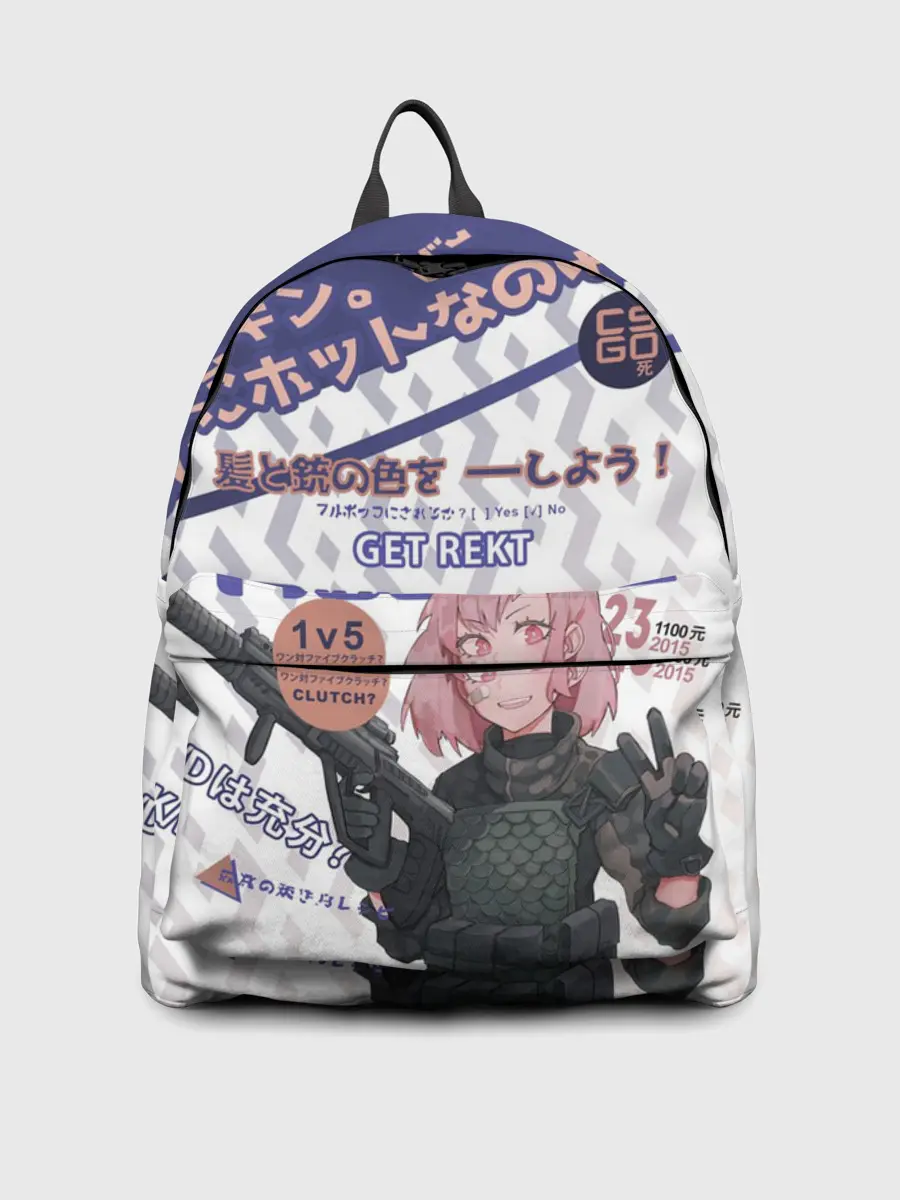 Рюкзак джинсовый / AUG - Akihabara | Акихабара