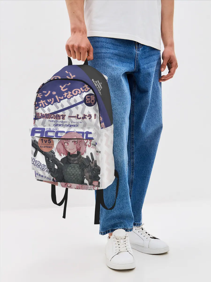 Рюкзак джинсовый / AUG - Akihabara | Акихабара