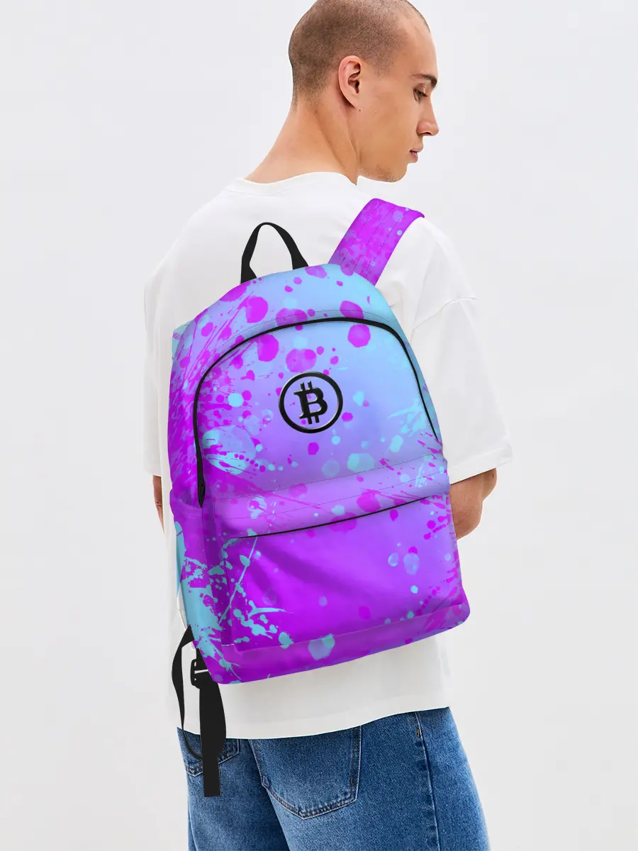 Рюкзак джинсовый / Bitcoin