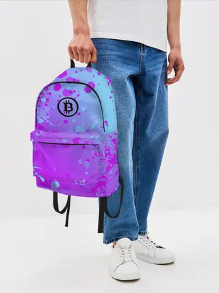 Рюкзак джинсовый / Bitcoin