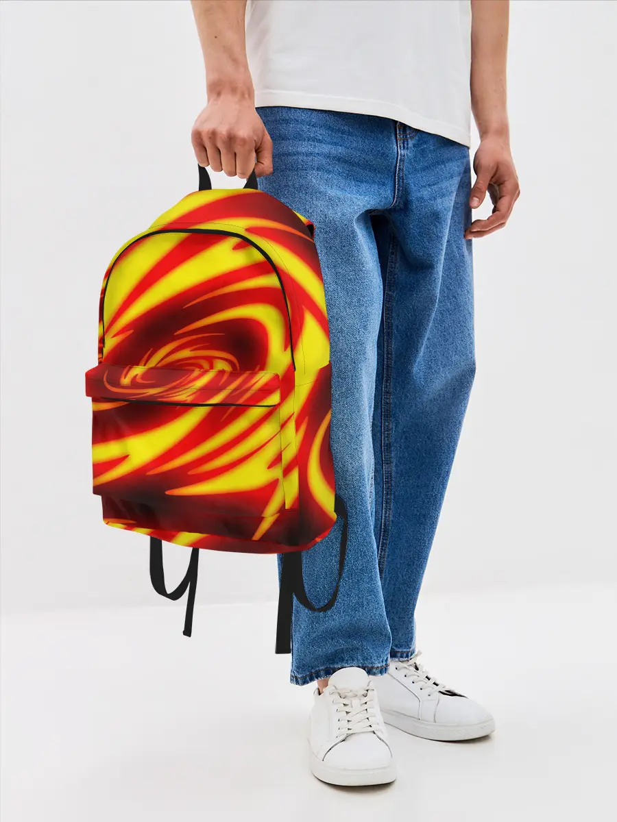 Рюкзак джинсовый / ОГНЕННЫЕ ВОЛНЫ | FIRE STRIPES