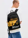 Рюкзак джинсовый / БИТКОИН ШАХТЕР | BITCOIN