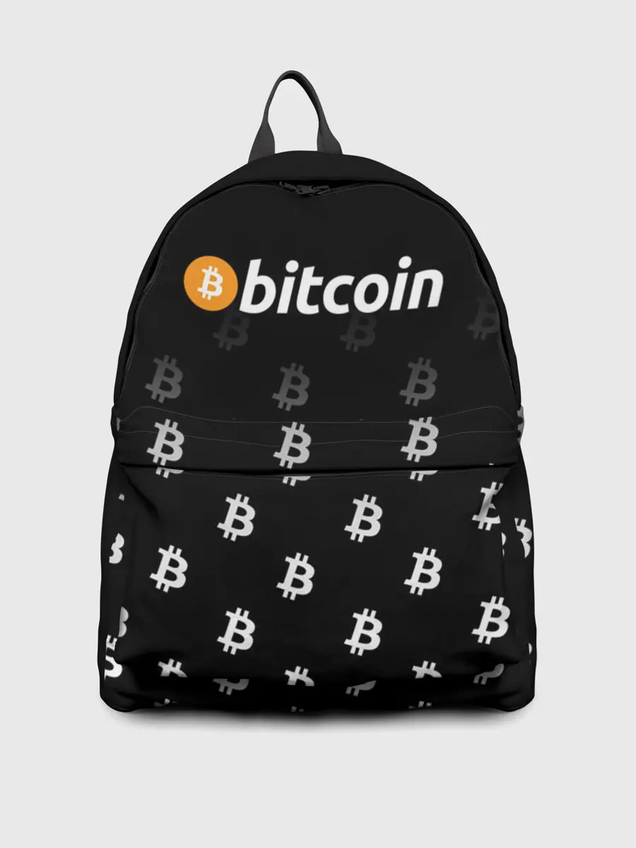 Рюкзак джинсовый / БИТКОИН | BITCOIN
