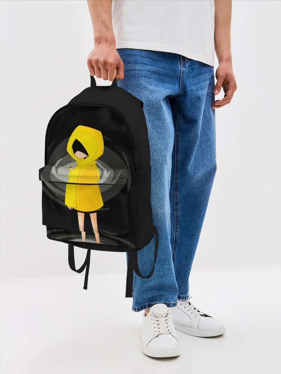 Рюкзак джинсовый / Little Nightmares с Зажигалкой