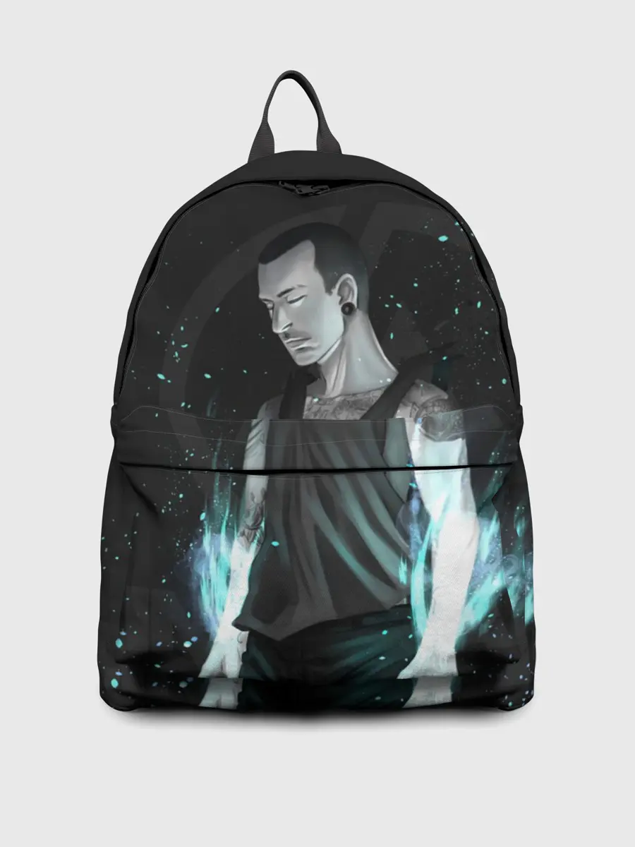 Рюкзак джинсовый / Честер Линкин Парк