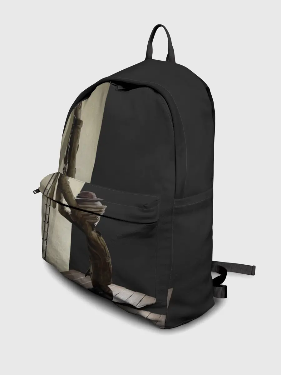 Рюкзак джинсовый / Little Nightmares Постер