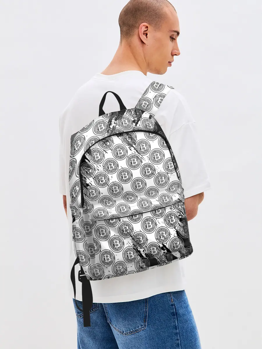 Рюкзак джинсовый / Bitcoin