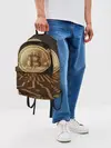 Рюкзак джинсовый / Биткоин