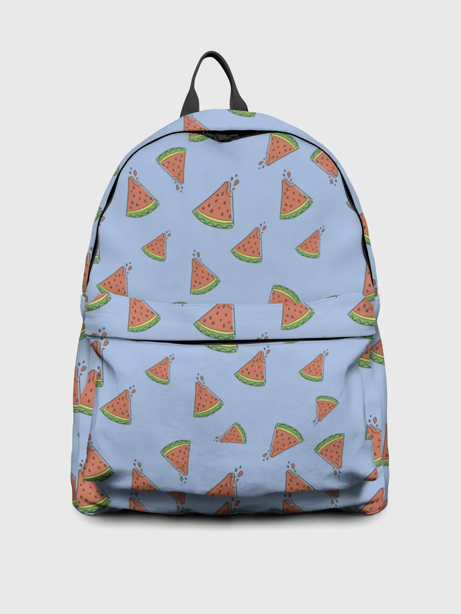 Рюкзак джинсовый / Кусочки арбуза