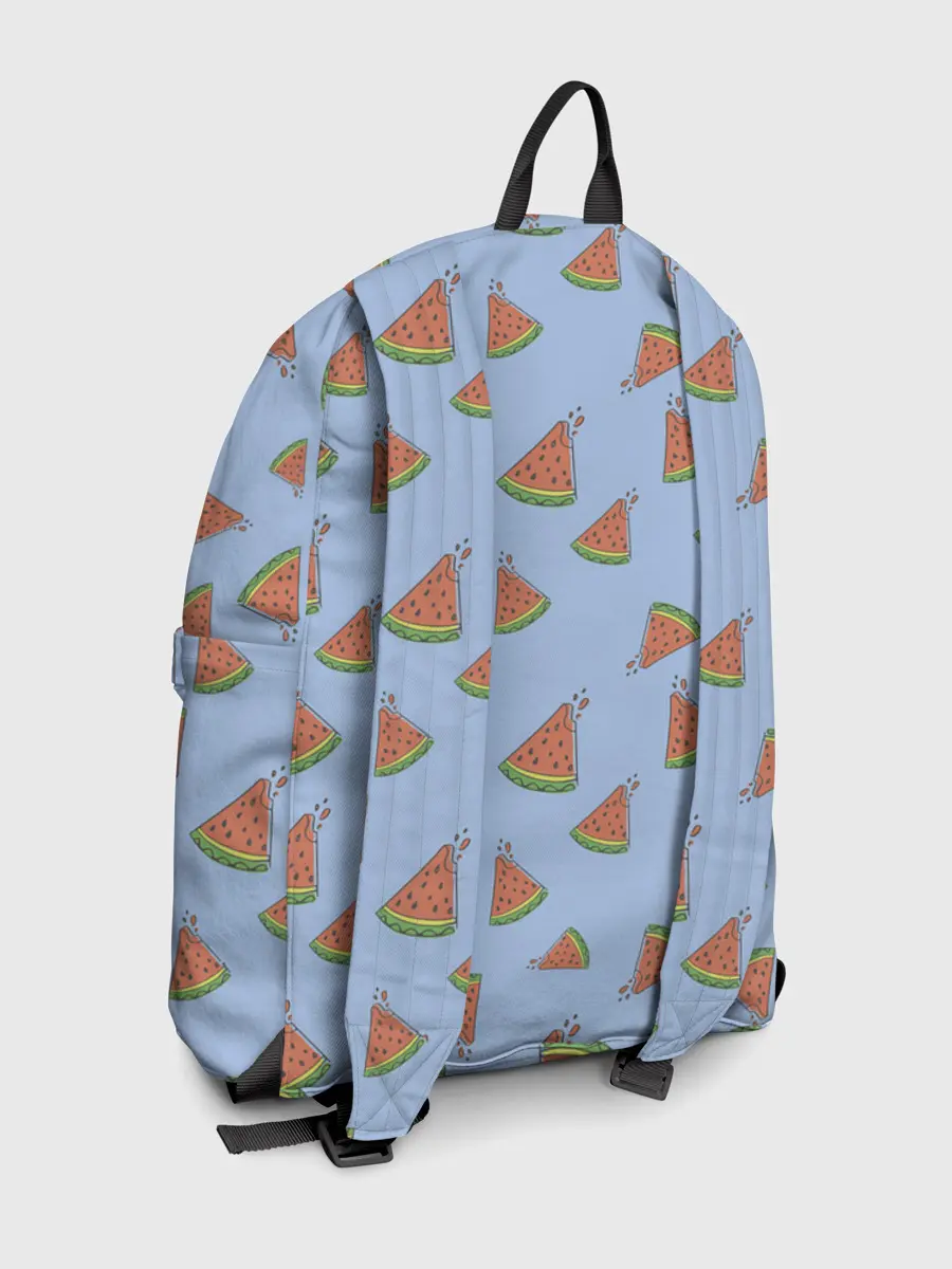 Рюкзак джинсовый / Кусочки арбуза
