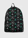 Рюкзак джинсовый / MERCEDES BENZ УЗОР