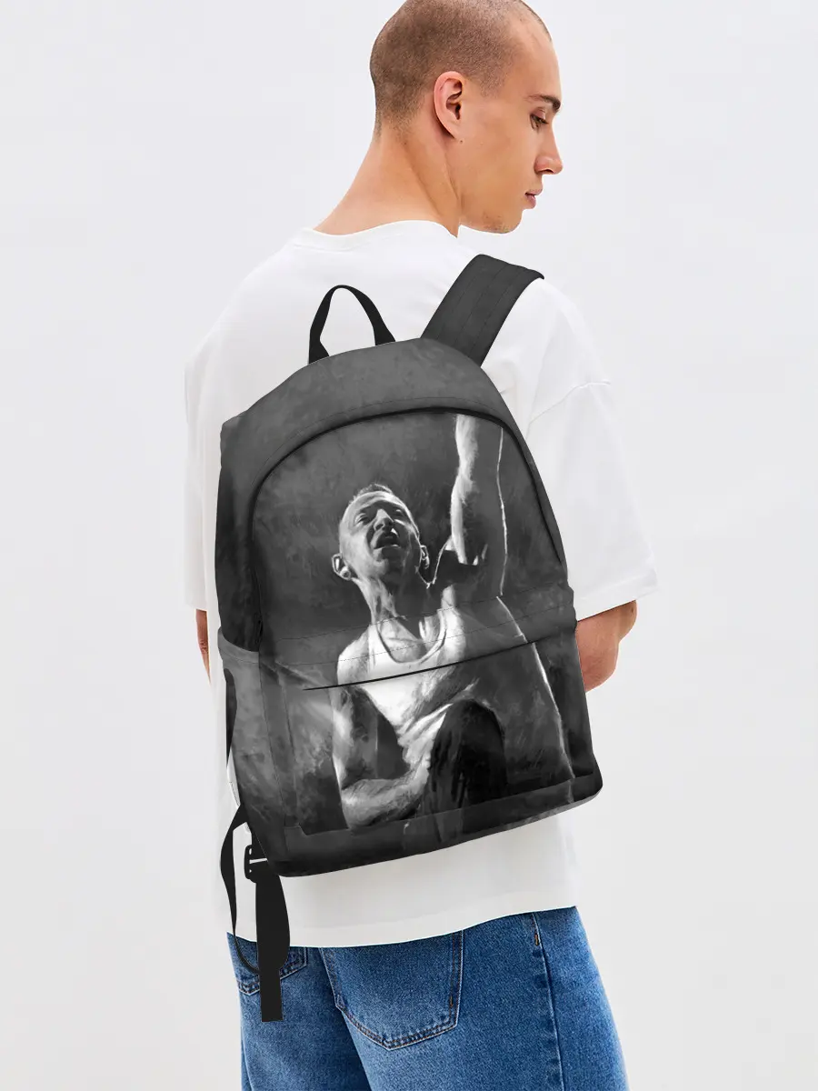 Рюкзак джинсовый / LINKIN PARK