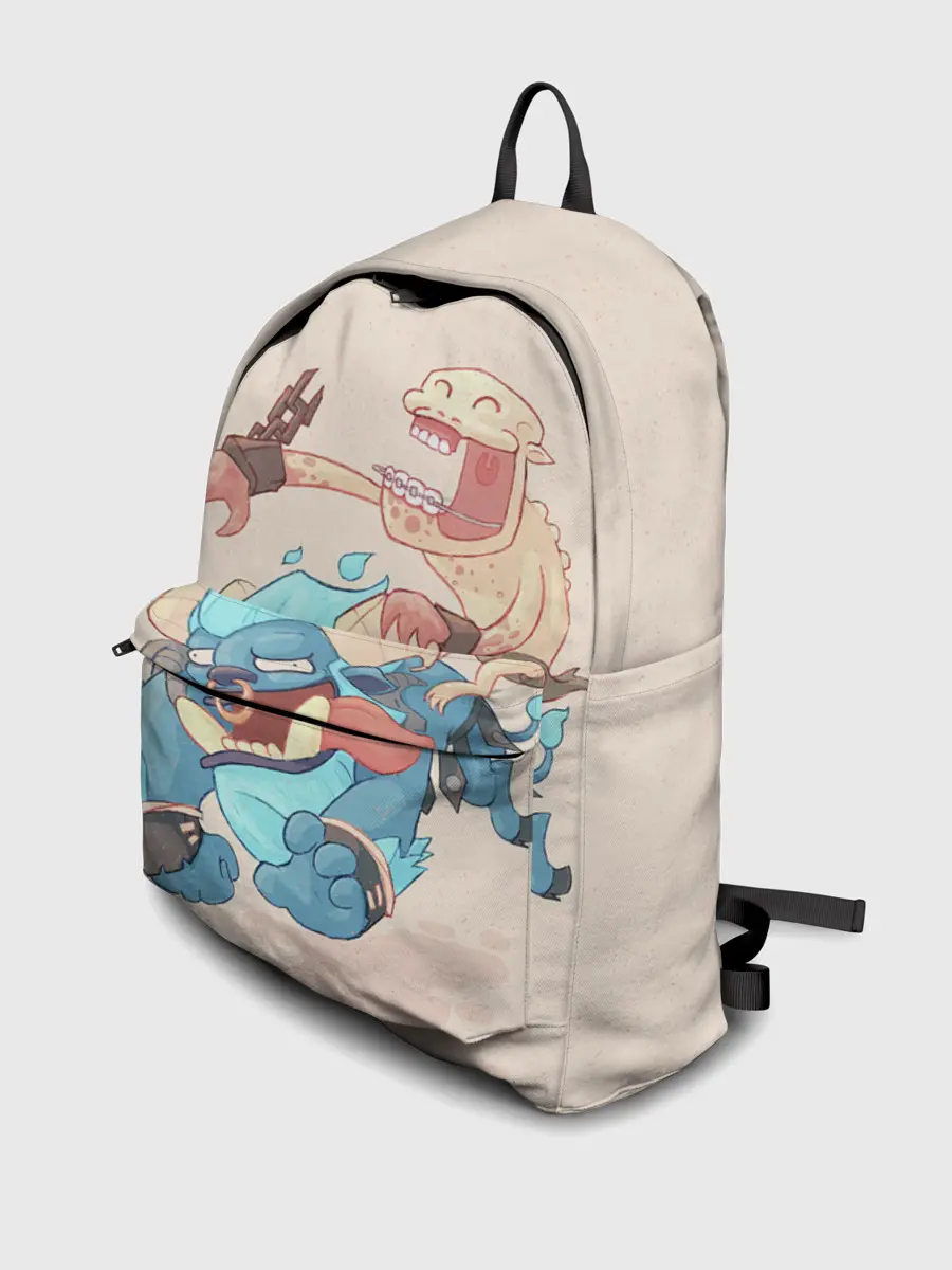 Рюкзак джинсовый / Мы уже выехали | Dota 2