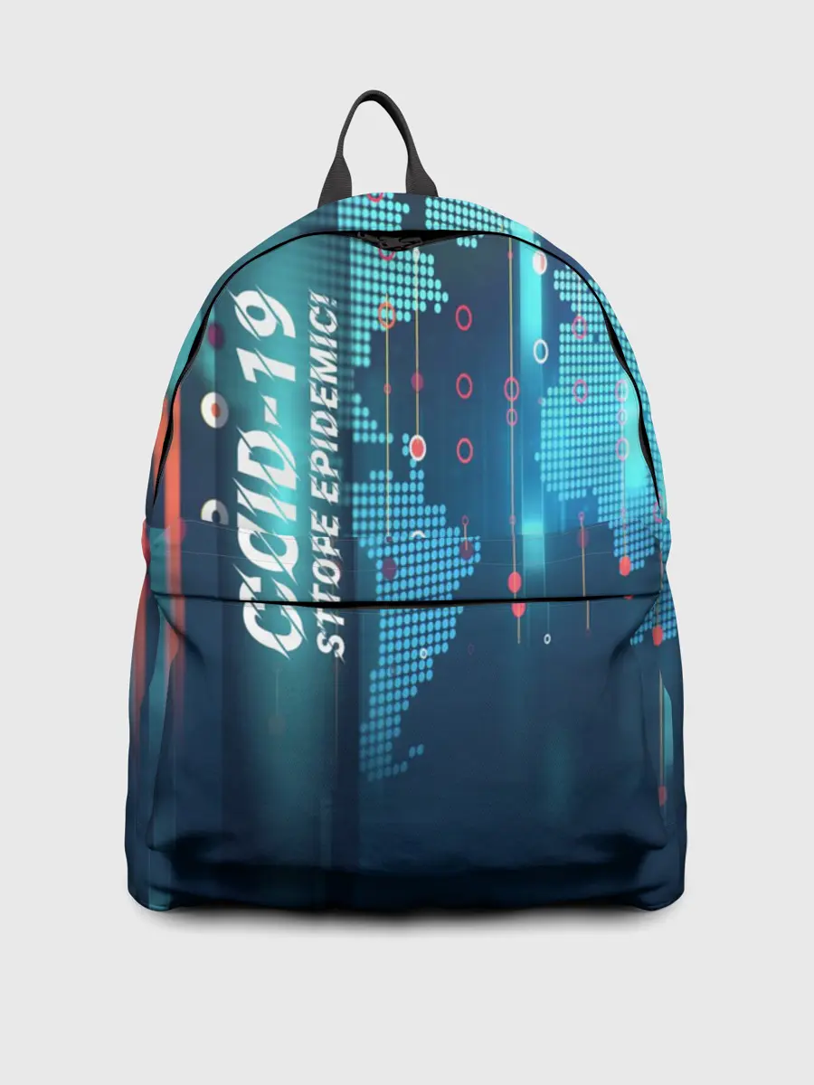 Рюкзак джинсовый / Stop Covid-19