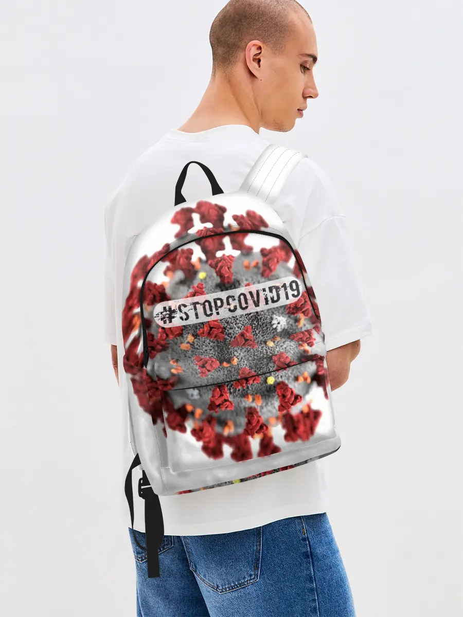 Рюкзак джинсовый / Covid-19